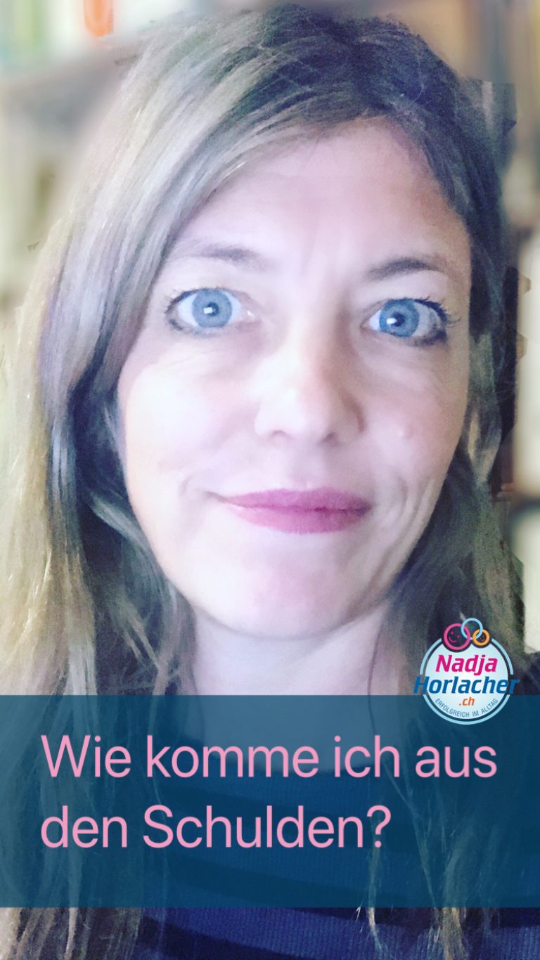 Wie komme ich aus den Schulden