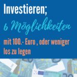 Starte mit Geld investieren