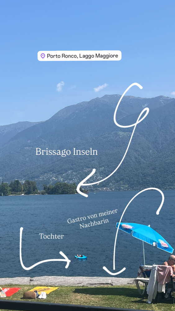 Sunset-Sailing ab Brissago mit Blick auf die Brissago-Inseln im Lago Maggiore