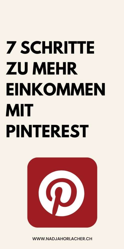 Mit Affiliate Links auf Pinterest passives Einkommen aufbauen