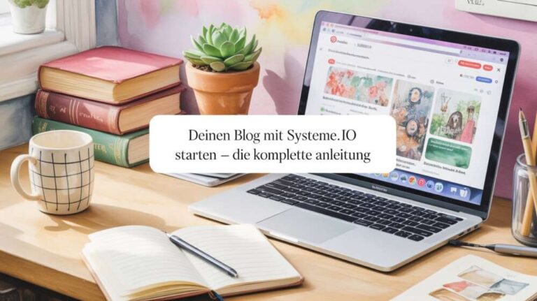Wie starte ich einen Blog mit Systeme io