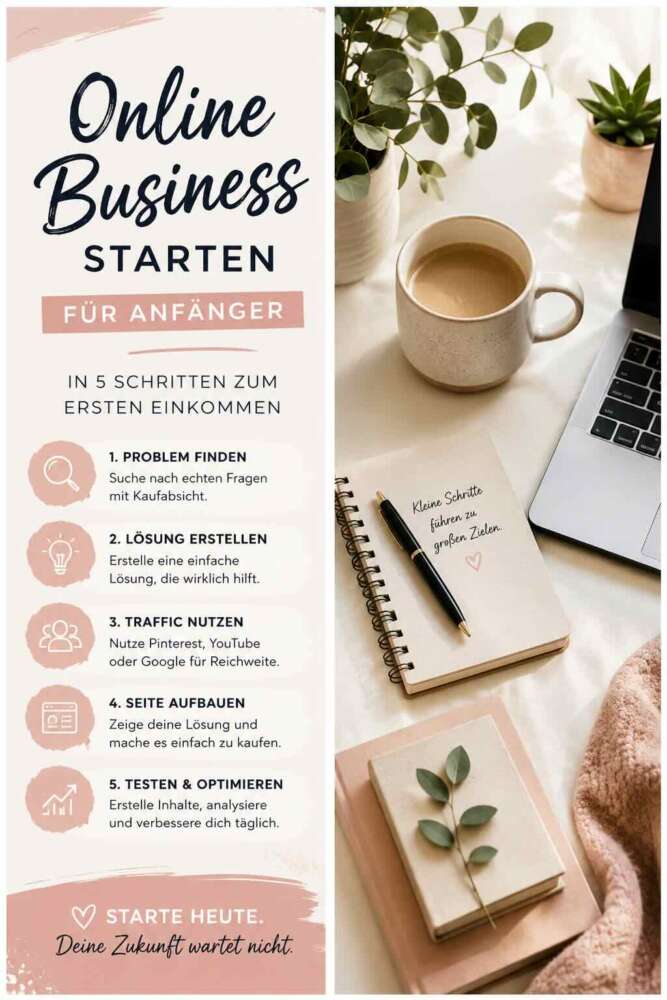 Online Business starten für Anfänger