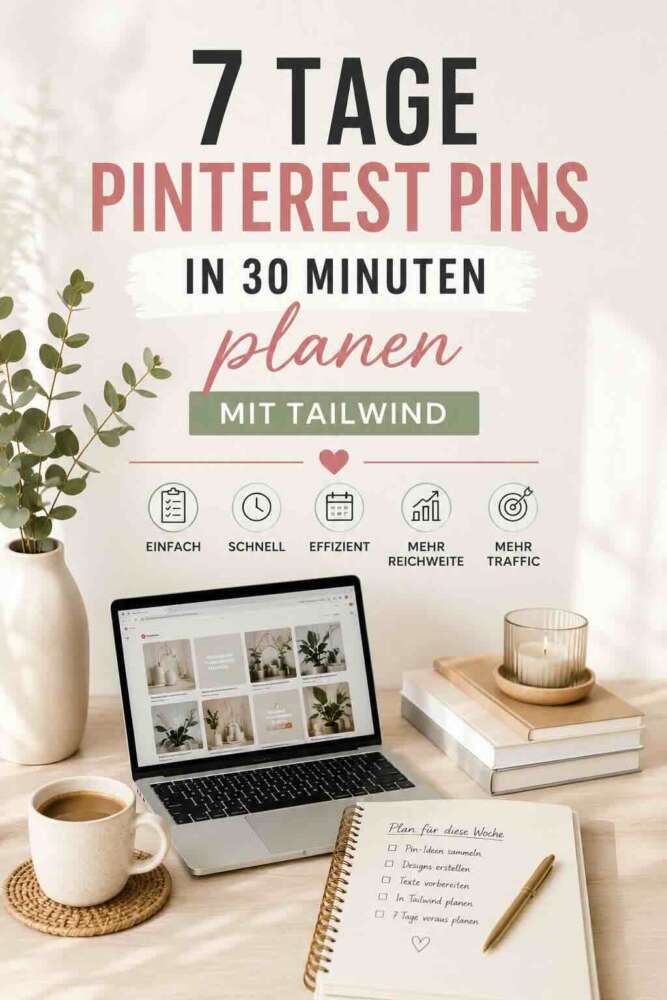 Tailwind Pins planen