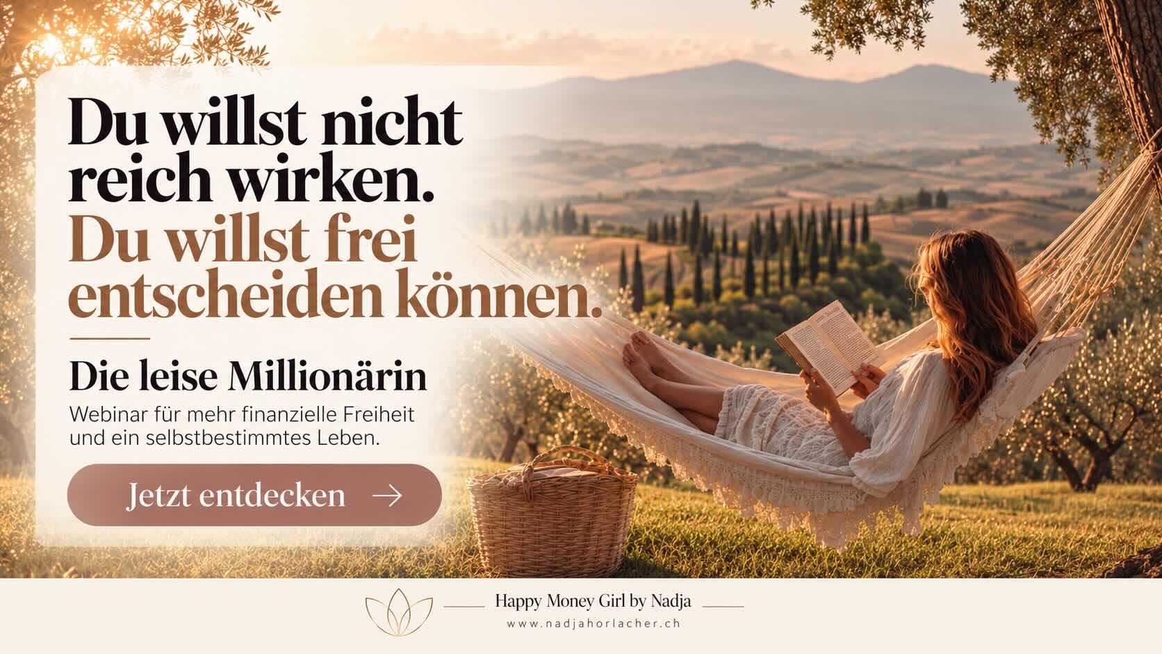 Eigenes Einkommen. Eigenes Vermögen. Eigene Freiheit.